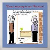 Kruistraining op de baan! poster (Voorkant)