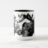 Kruisuitgebroede mazen mok (Midden)