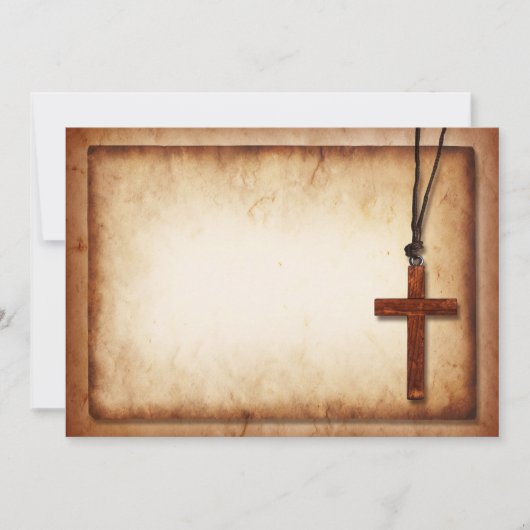 Kruisuitnodigingen Kaart (Voorkant)