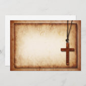 Kruisuitnodigingen Kaart (Voorkant / Achterkant)