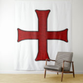 kruisvaarderkruis wandkleed (In situ)