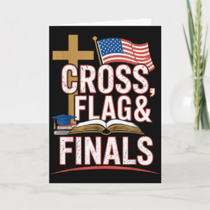Kruisvlag en eindexamens Christelijke Conservatiev Kaart