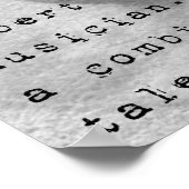 Kruiswegen Herdenking Robert Johnson Poster (Hoek)