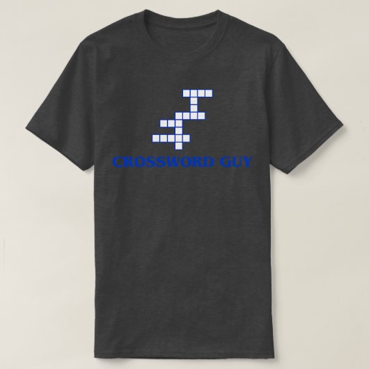 Kruiswoordman T-shirt (Design voorkant)