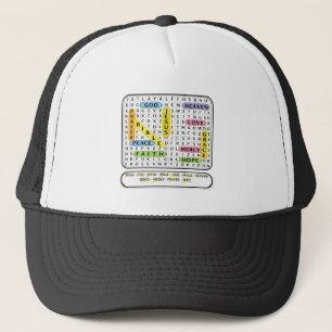 Kruiswoordpuzzel - Christelijk Trucker Pet