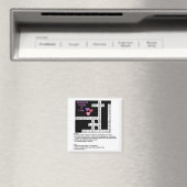 Kruiswoordpuzzel van Love Magnet Magneet (Insitu (Vaatwasser))