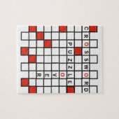 kruiswoordpuzzelliefhebber legpuzzel (Horizontaal)