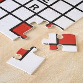 kruiswoordpuzzelliefhebber legpuzzel (Zijkant)