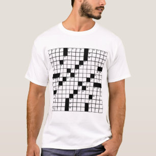 kruiswoordraadsel t-shirt