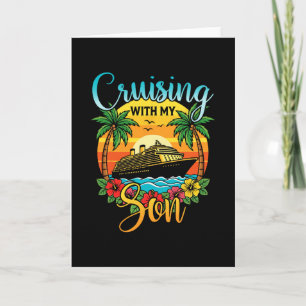 Kruizen Met Mijn Zoon Moeder Vader Cruise Vakantie Kaart