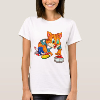 Krulhaar Kat T-shirt