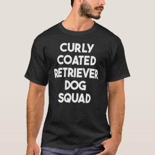 Krulhaarige Retriever Hondeneenheid T-shirt