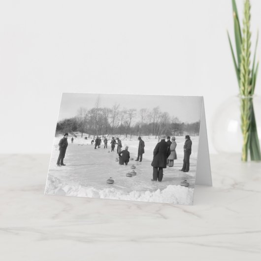 Krullend in Central Park, 1906 Kaart (Voorkant)