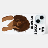 KRULLEND MEISJE Case-Mate iPhone CASE (Achterkant (horizontaal))