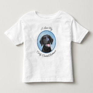 Krullende retroflecterende schilderijen - Oorspron Kinder Shirts