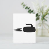 krullingspictogram briefkaart (Staand voorkant)