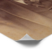 Krulsnor man uit de jaren '90 poster (Hoek)