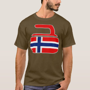 krulsteen krul noorse vlag t-shirt