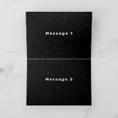 Krulstoon die als de baan van de aarde draait kaart (Binnen)