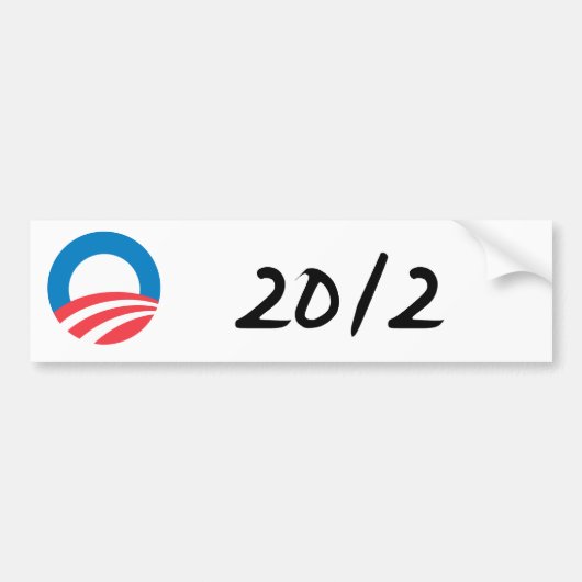 Krulzwart 2012 bumpersticker (Voorkant)