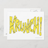 KRUNCH! BRIEFKAART (Voorkant / Achterkant)