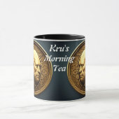 Kru's Morning Tea Gepersonaliseerd  Mok (Midden)