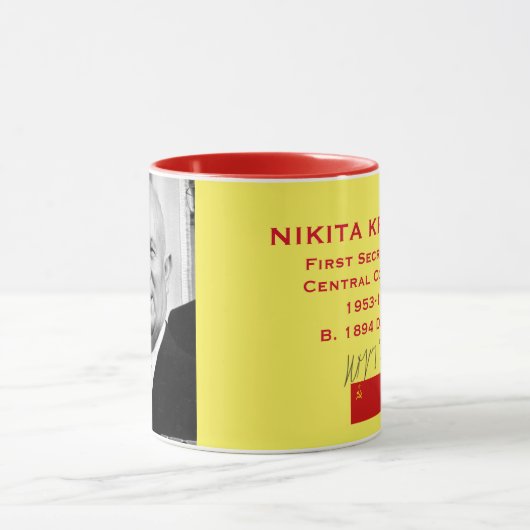 Kruschev Portrait Mok (Midden)