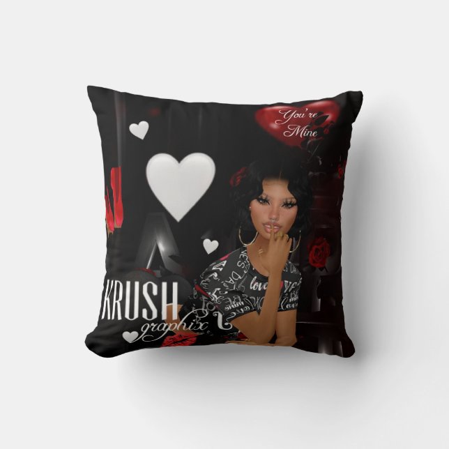 Krush Graphix par Ahsek Novel Coussin 4 (Recto)