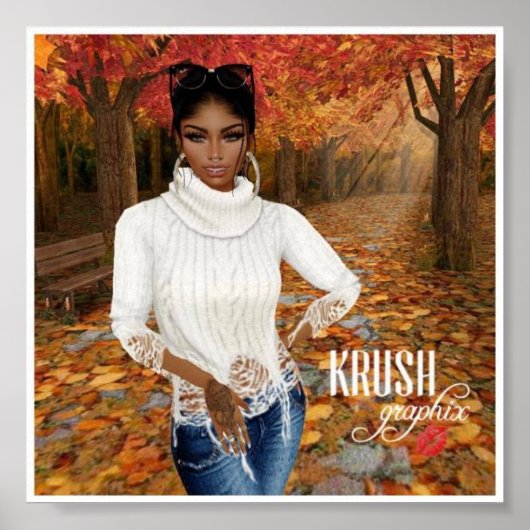 Krush Graphix par Ahsek Novel Hello Fall Poster 2 (Devant)