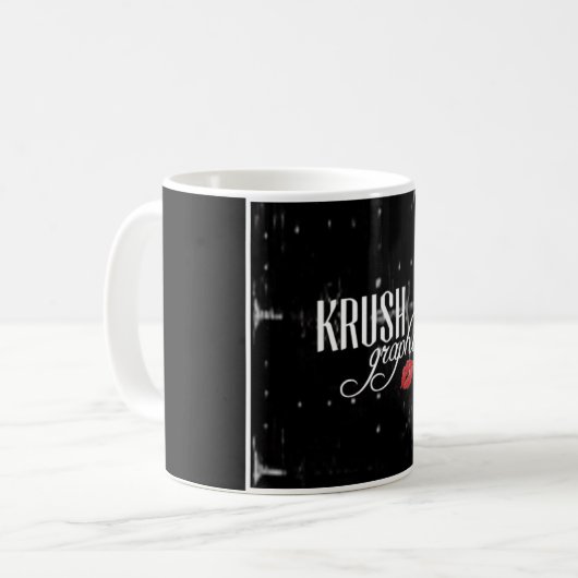 Krush Graphix par Ahsek Novel Mug (Devant gauche)