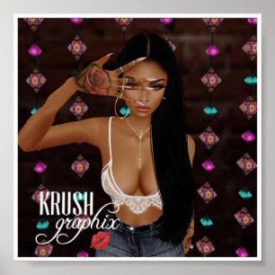 Krush Graphix par Ahsek Novel Poster 02