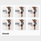 Krush Graphix par Ahsek Novel Stickers 20 (Feuille)
