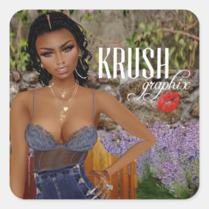 Krush Graphix par Ahsek Novel Stickers 38