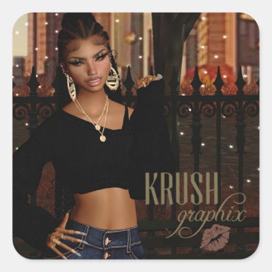 Krush Graphix par Ahsek Novel Stickers 64 (Devant)