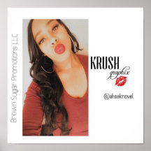 Krush Graphix Poster 9 van Ahsek Novel