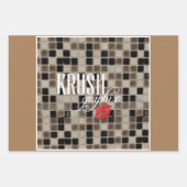 Krush Graphix van Ahsek Novel Cadeauverpakking 1 Inpakpapier Vel (Voorkant 3)
