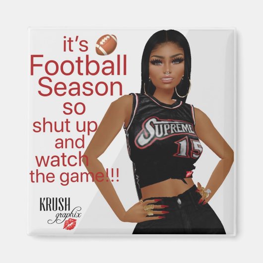 Krush Graphix van Ahsek Novel Magnet 6 Magneet (Voorkant)