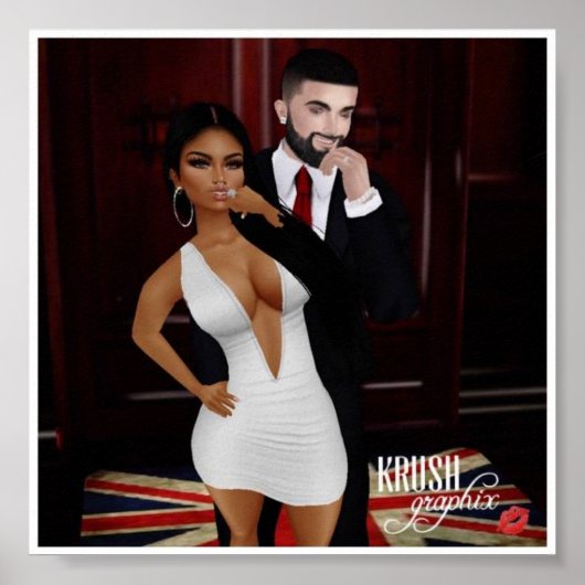 Krush Graphix van Ahsek Novel Poster 03 (Voorkant)