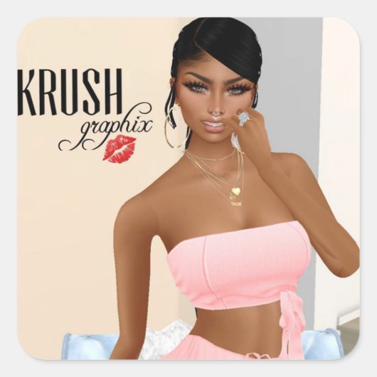 Krush Graphix van Ahsek Novel Stickers 33 (Voorkant)