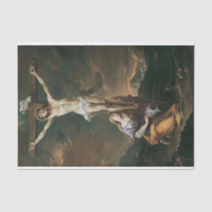 Kruzifixus Mit Maria Magdalena, Martino Altomonte Tissuepapier