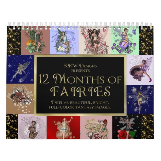 KRW 12 mois du calendrier 2011 de fées (Protection)