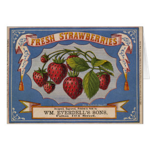 KRW aardbeien Krateletiket