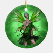KRW Absinthe The Green Faery Fantasy Ornament (Achterkant)