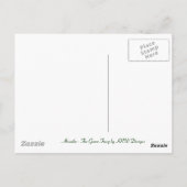 KRW Absinthe The Green Fairy Briefkaart (Achterkant)