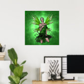 KRW Absinthe The Green Fairy Poster (Thuiskantoor)
