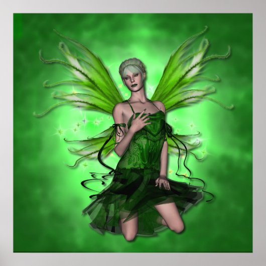 KRW Absinthe The Green Fairy Poster (Voorkant)