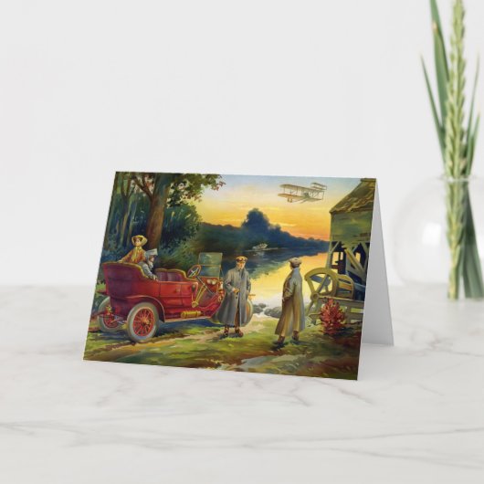 KRW Automobile 1910 Kaart (Voorkant)