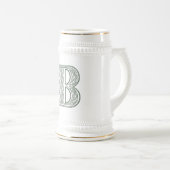 KRW - B - Celtic Monogram Stein Bierpul (Voorkant rechts)