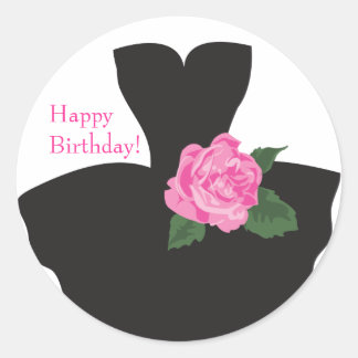 KRW Ballerina Roos Happy Birthday Sticker