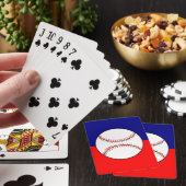 KRW Baseball-speelkaartdeck voor Logo Pokerkaarten (Insitu)